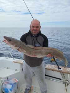 Dean Bailey with a Ling of 15lb 0oz